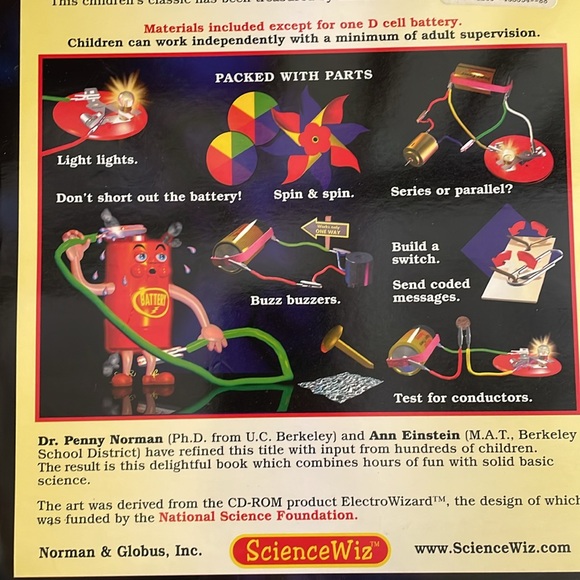 Science Wiz Electricity Learning Kit - Picture 2 of 5
